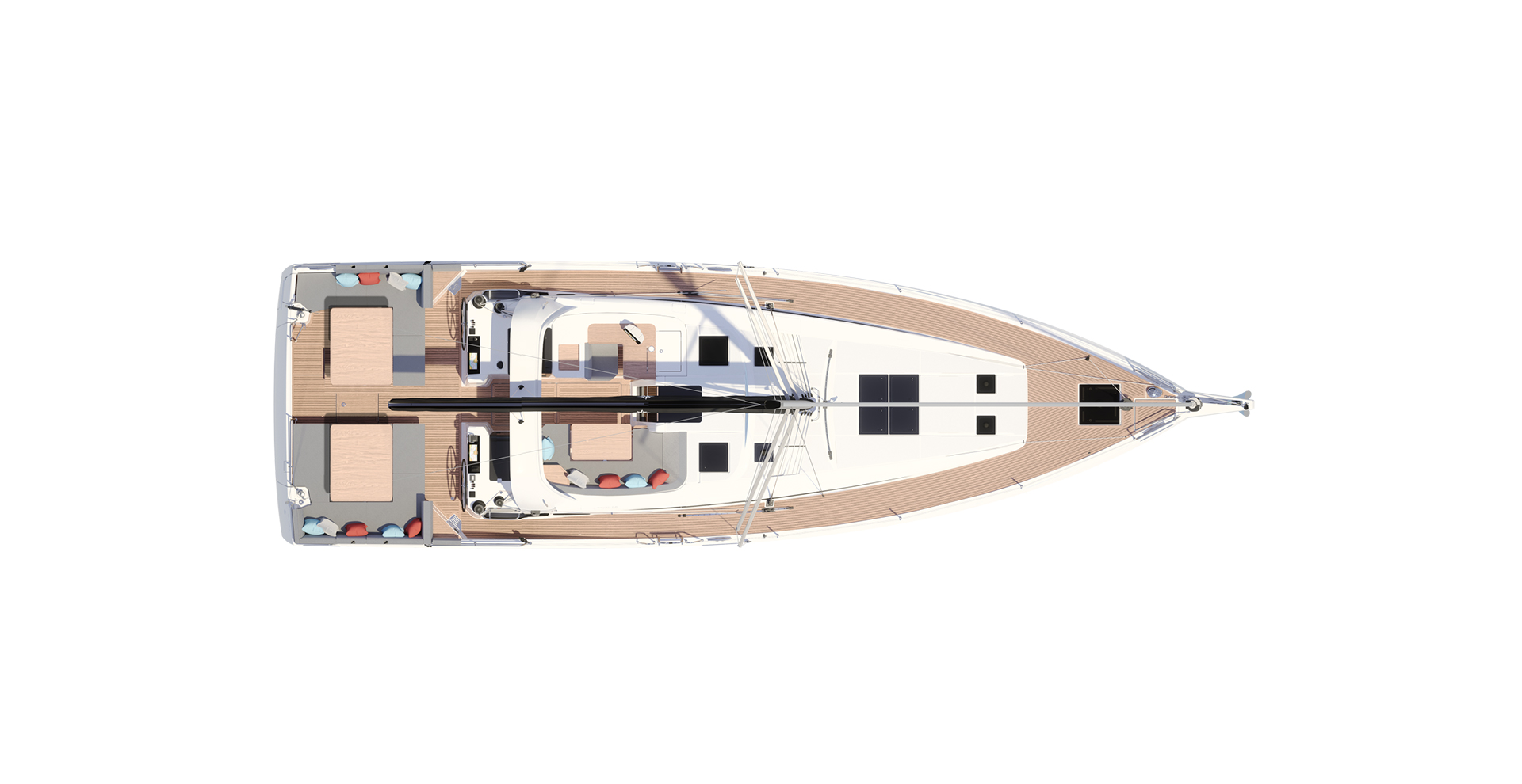 Galerie Aufsicht: Jeanneau Yachts 55 - Bild 5