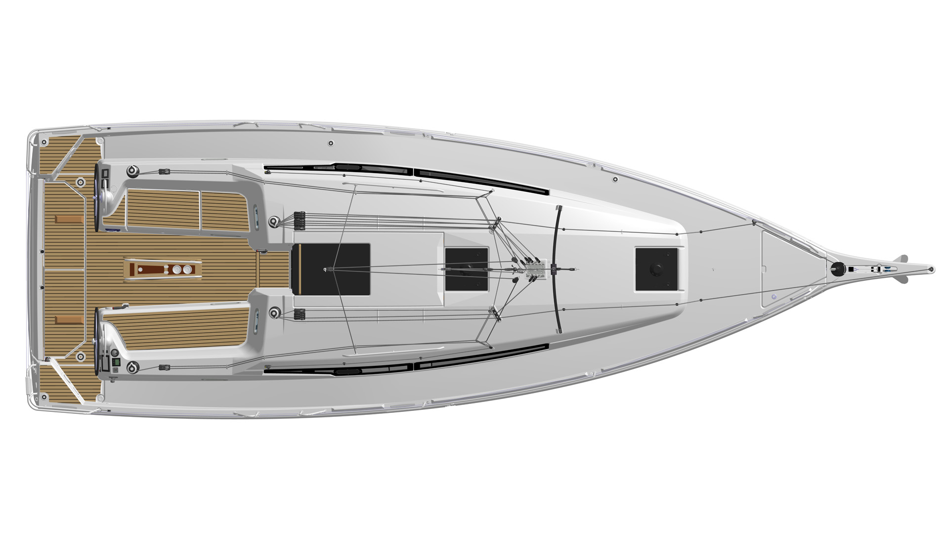 Galerie Aufsicht: Jeanneau Sun Odyssey 350 - Bild 2