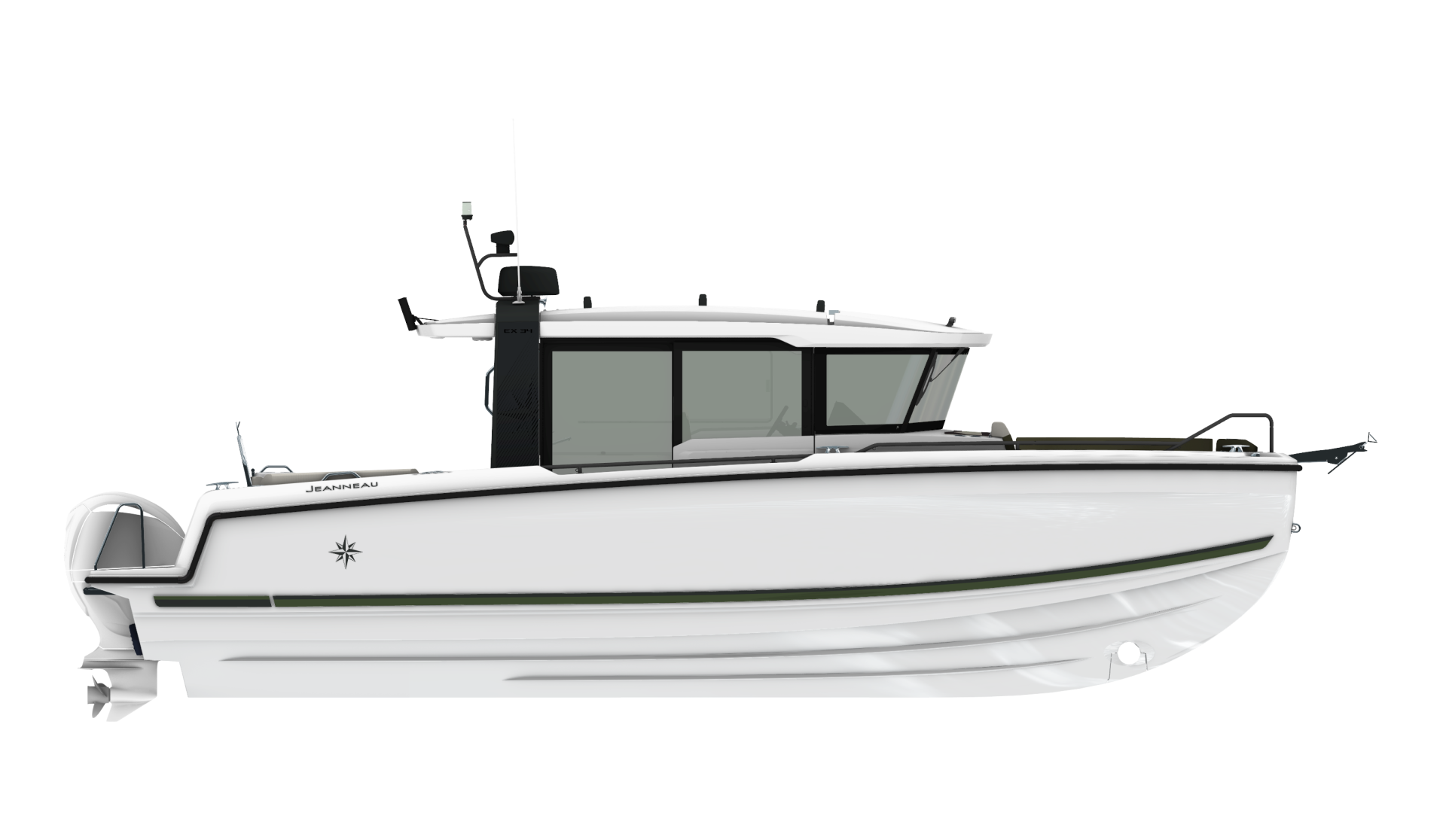 Galerie Aufsicht: Jeanneau EX 34 Cabin - Bild 1