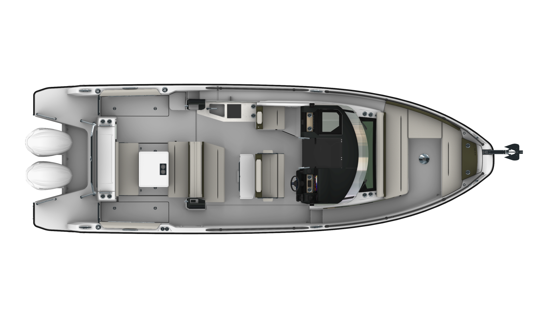 Galerie Aufsicht: Jeanneau EX 34 Cabin - Bild 4