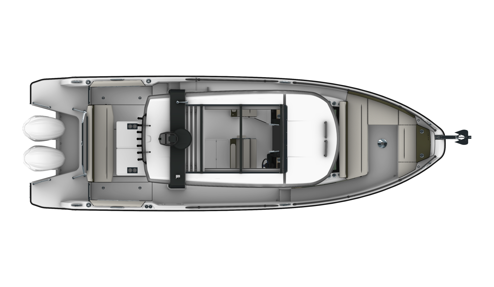 Galerie Aufsicht: Jeanneau EX 34 Cabin - Bild 6