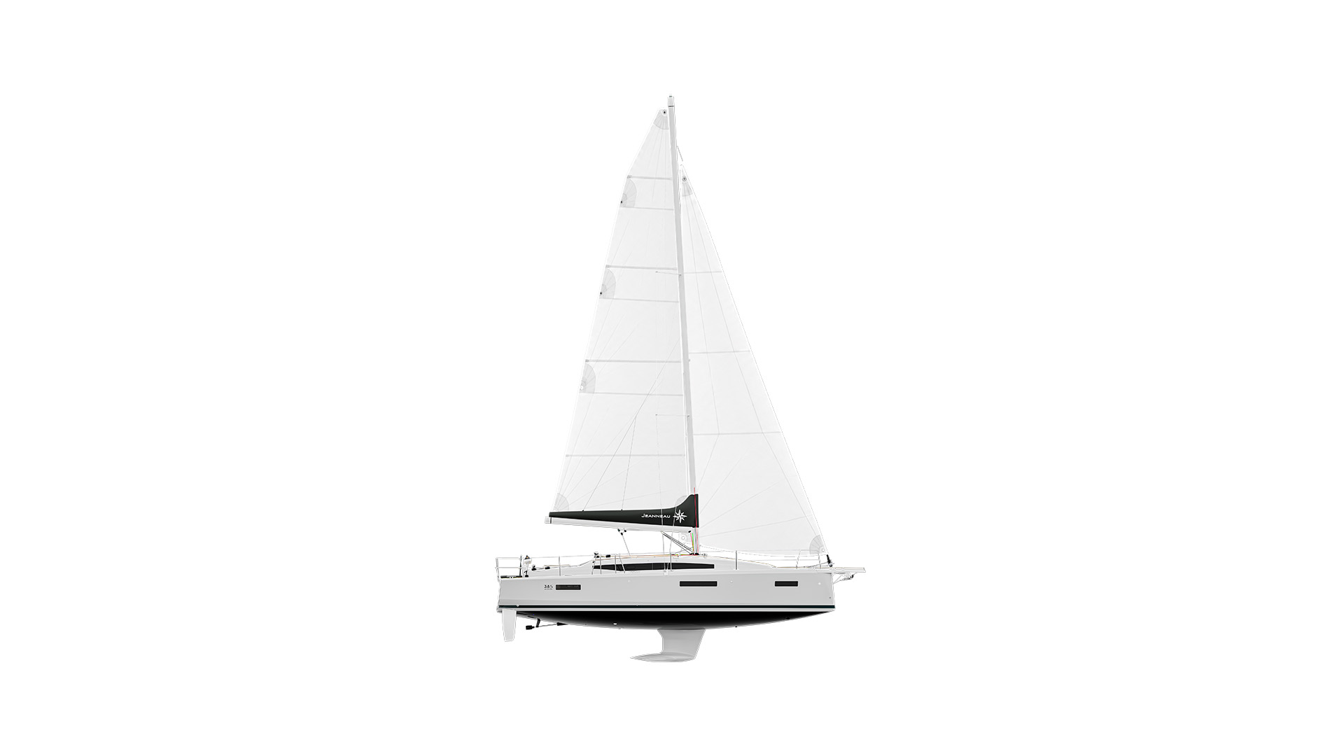 Galerie Aufsicht: Jeanneau Sun Odyssey 385 - Bild 2