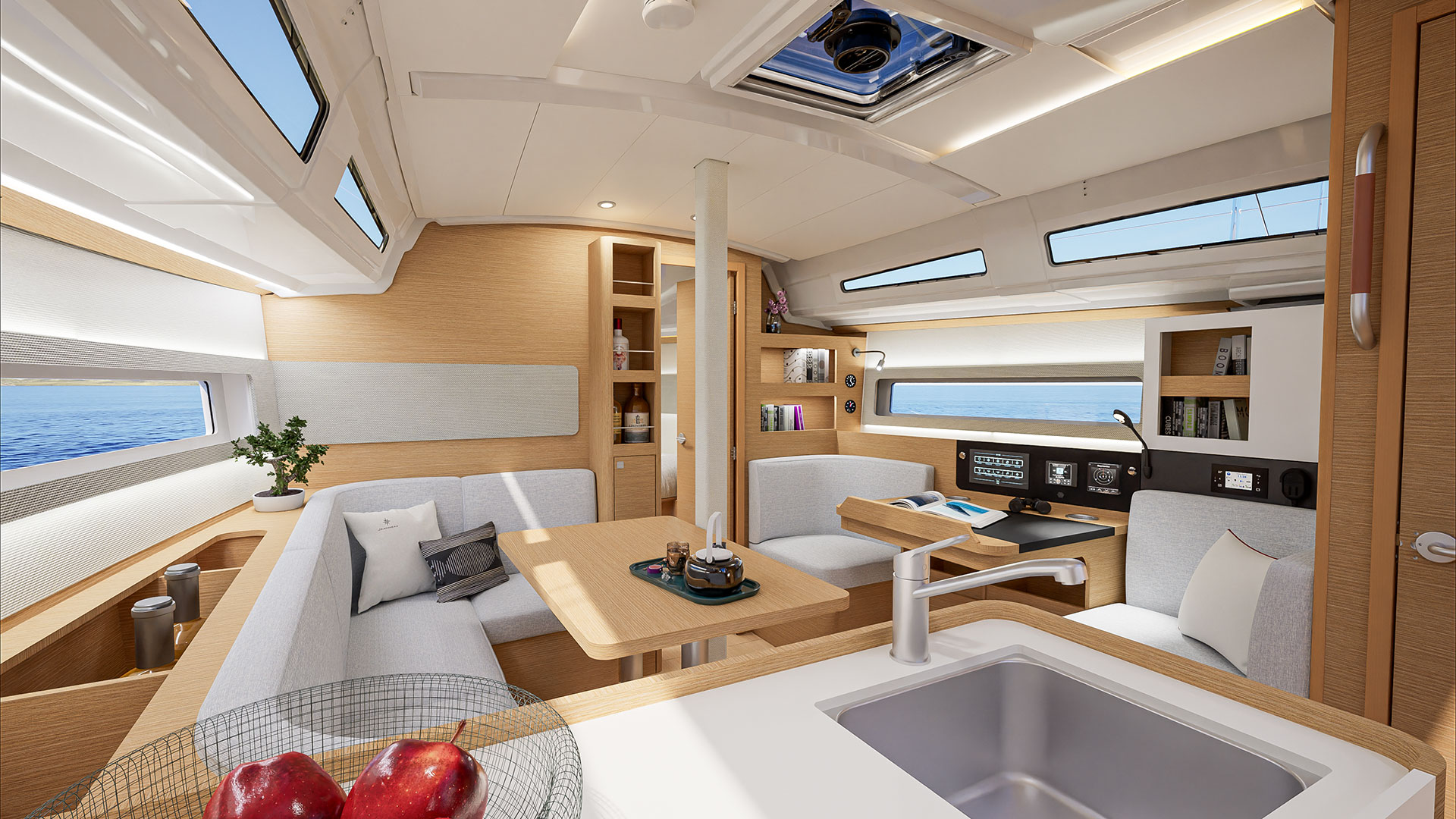 Galerie Details: Jeanneau Sun Odyssey 385 - Bild 1