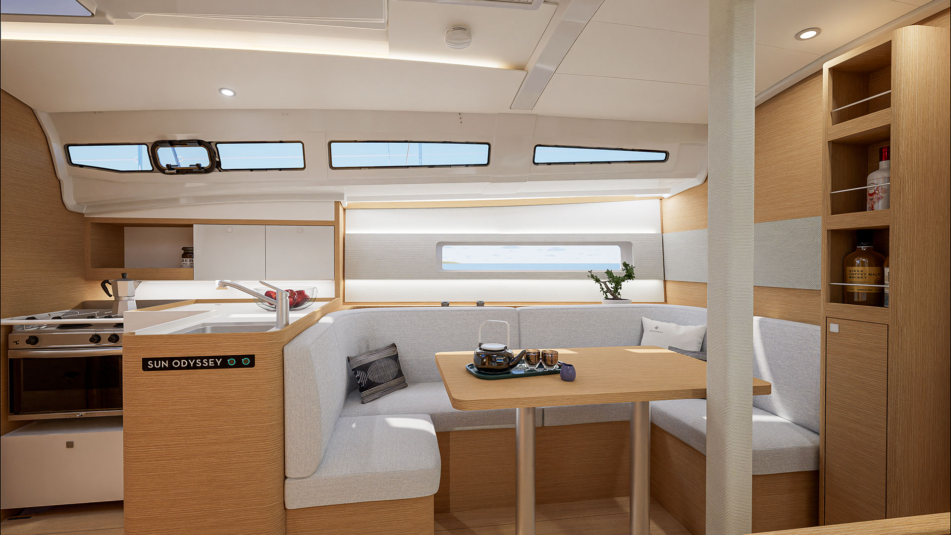 Galerie Details: Jeanneau Sun Odyssey 385 - Bild 3