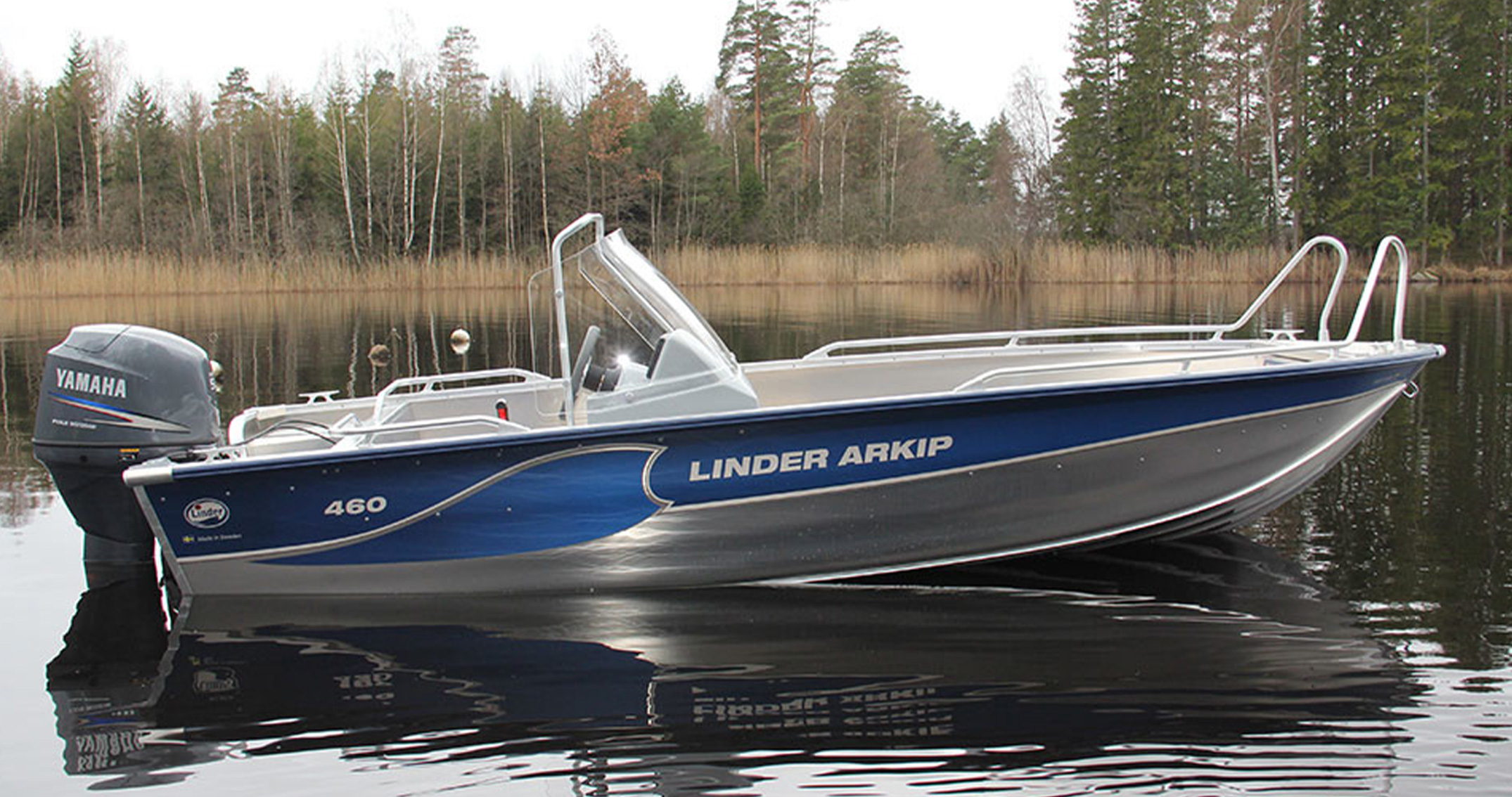 Linder Arkip 460 inkl.PreRigg.Yamaha+Garmin 9