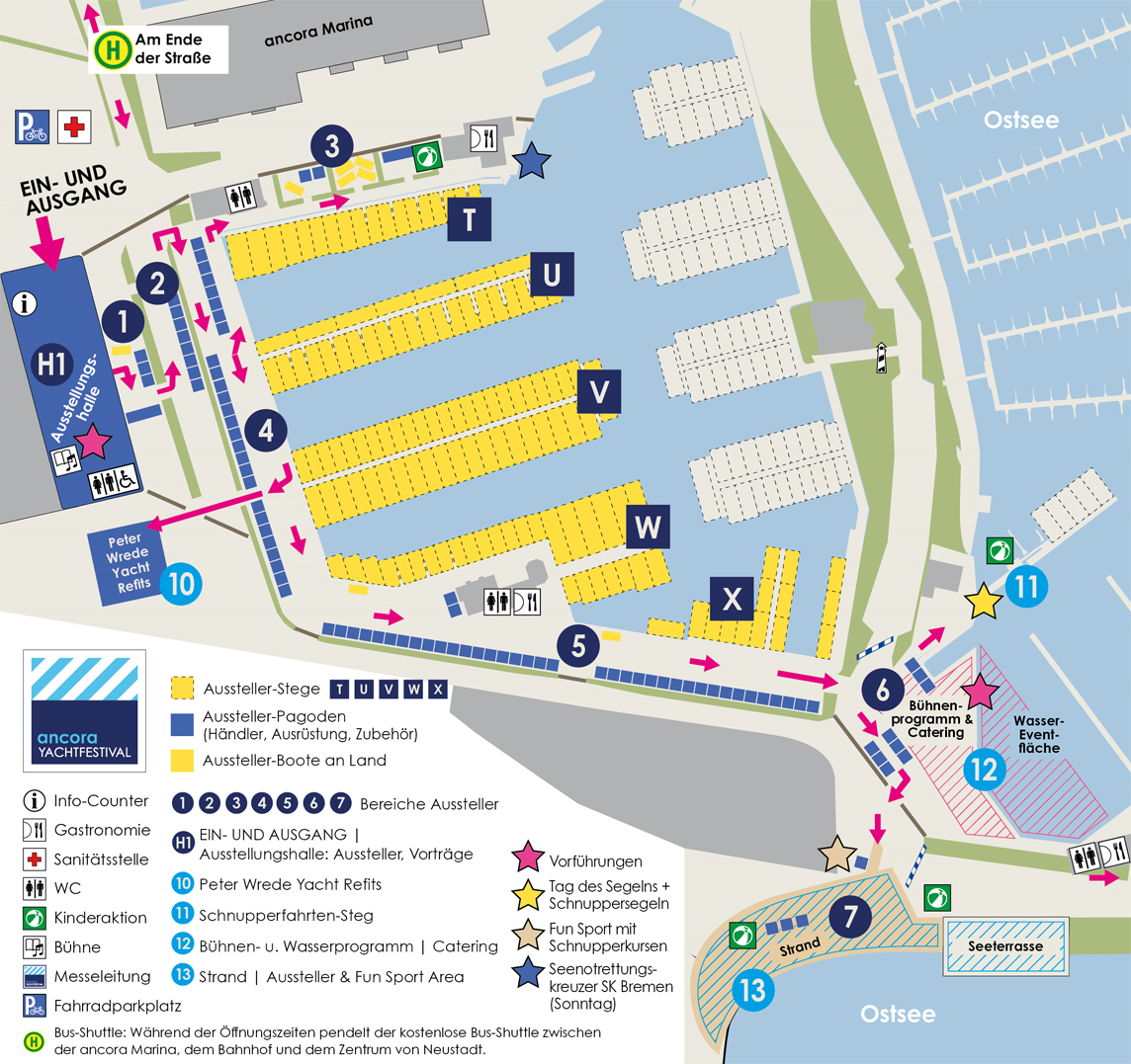 ancora yachtfestival 2026 event Gelaendeplan DEU