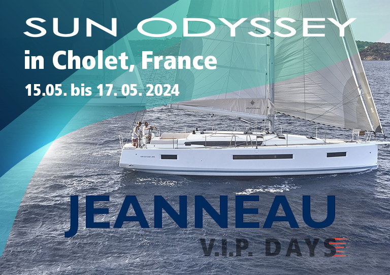 Jeanneau Sun Odyssey VIP-Days in Frankreich