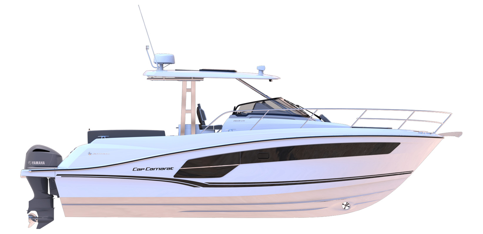 105 Jeanneau Cap Camarat 10.5 WA Serie 2 mit einem Yamaha Außenborder