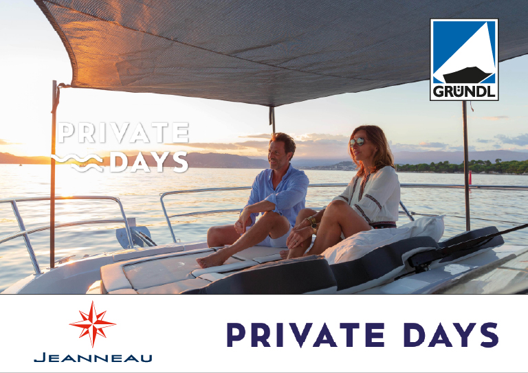 JEANNEAU PRIVATE DAYS 2025 mit GRÜNDL – 21.08. bis 23.08.2025