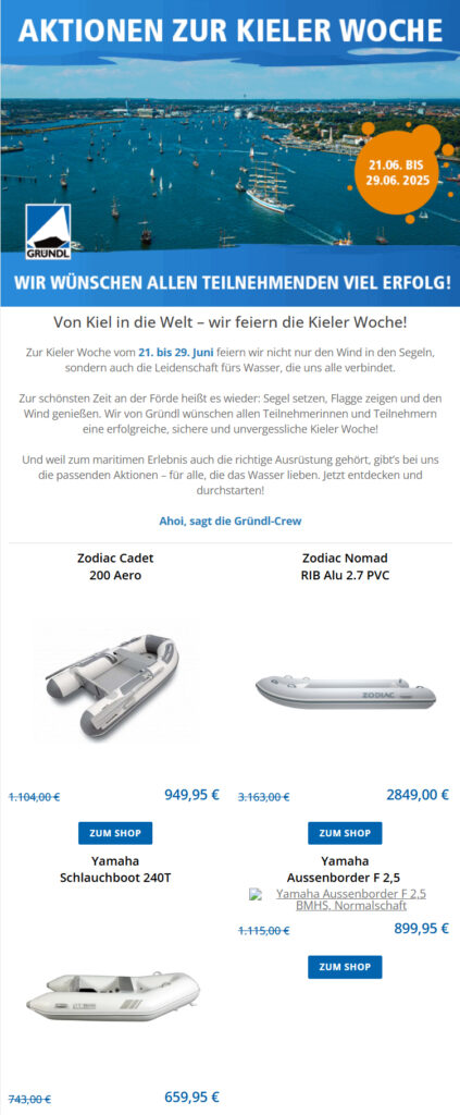Kieler Woche Neu 2025 Ausschnitt