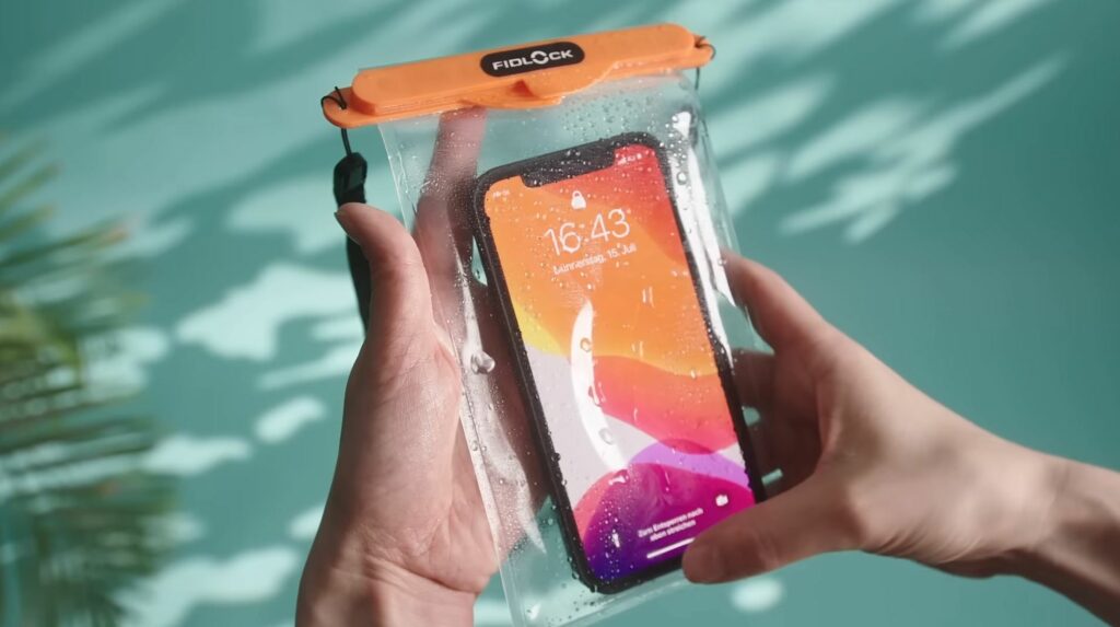 fidlock dry bag medi tasche transparent