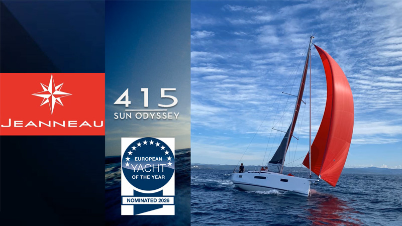 Sun Odyssey 415 – Nominiert für European Yacht of the Year 2026