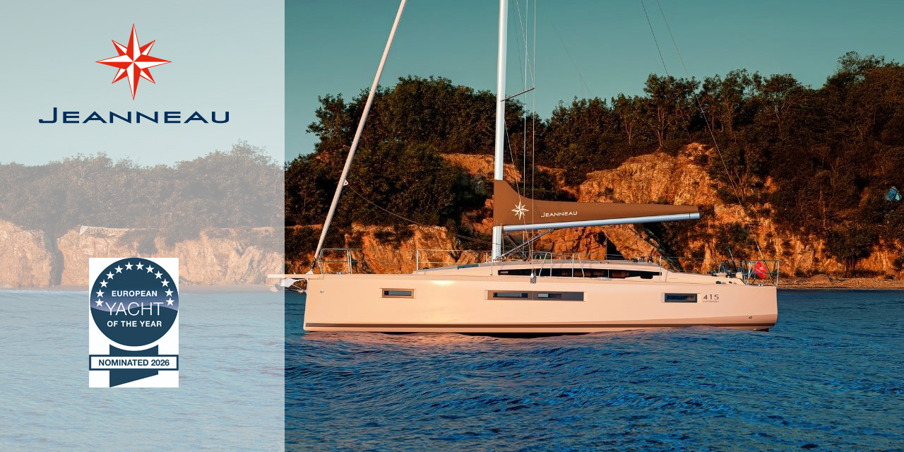 Sun Odyssey 415 European Yacht of the Year 2026 Nominee header bild 001