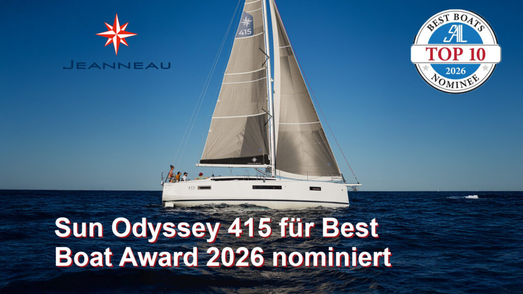 Sun Odyssey 415 best boat of the Year 2026 Nominee beitrag bild 001