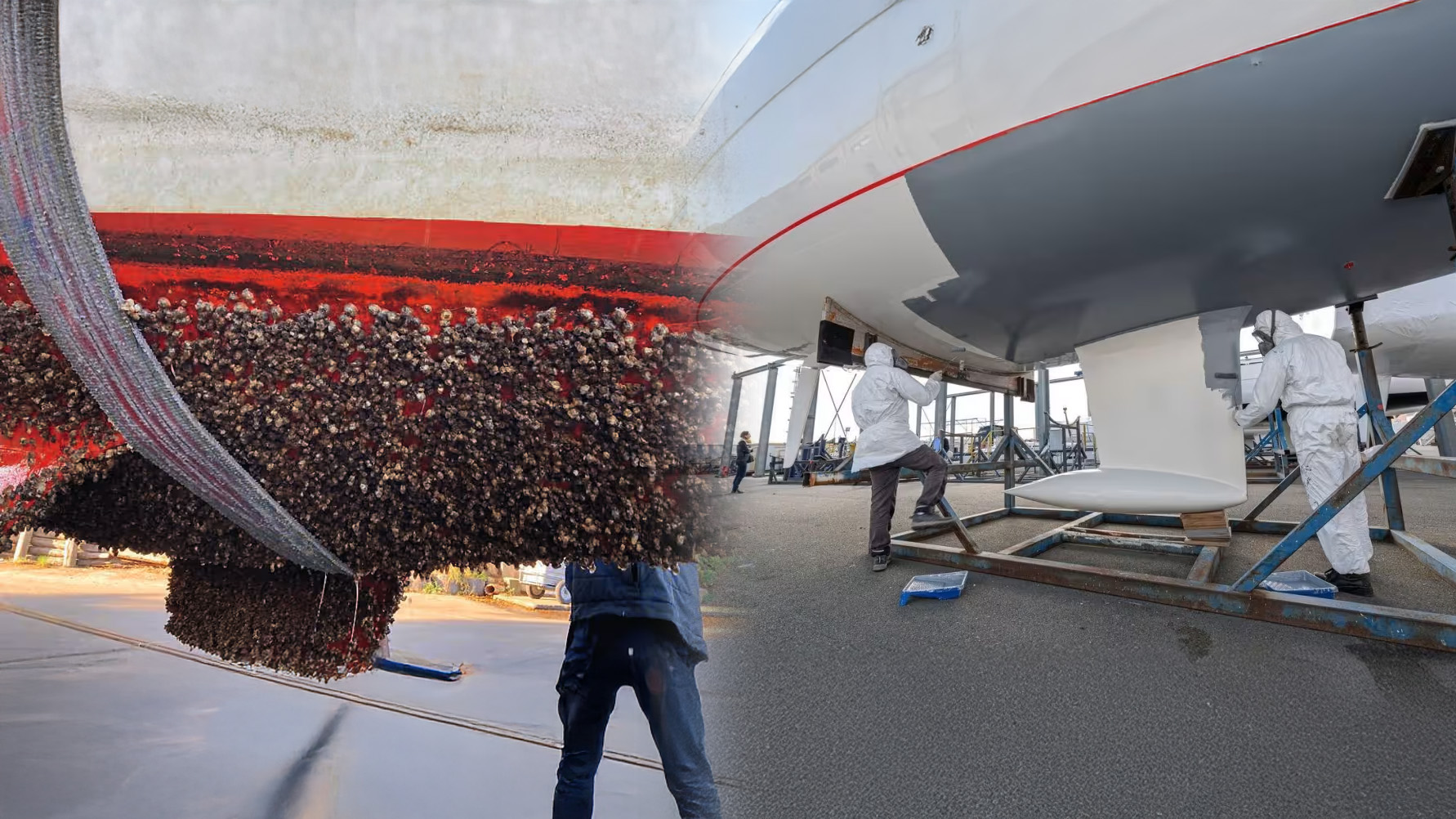 Antifouling Verankerung Yachtcare