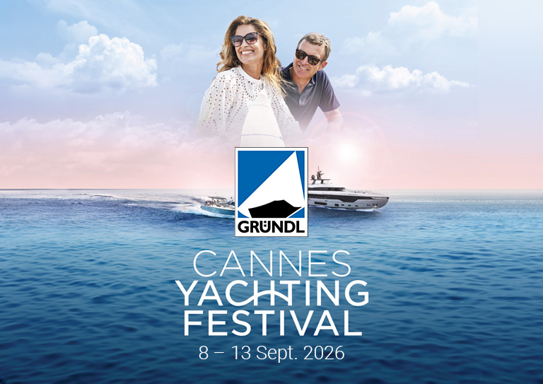 Cannes Yachting Festival mit GRÜNDL – 08. bis 13. September 2026