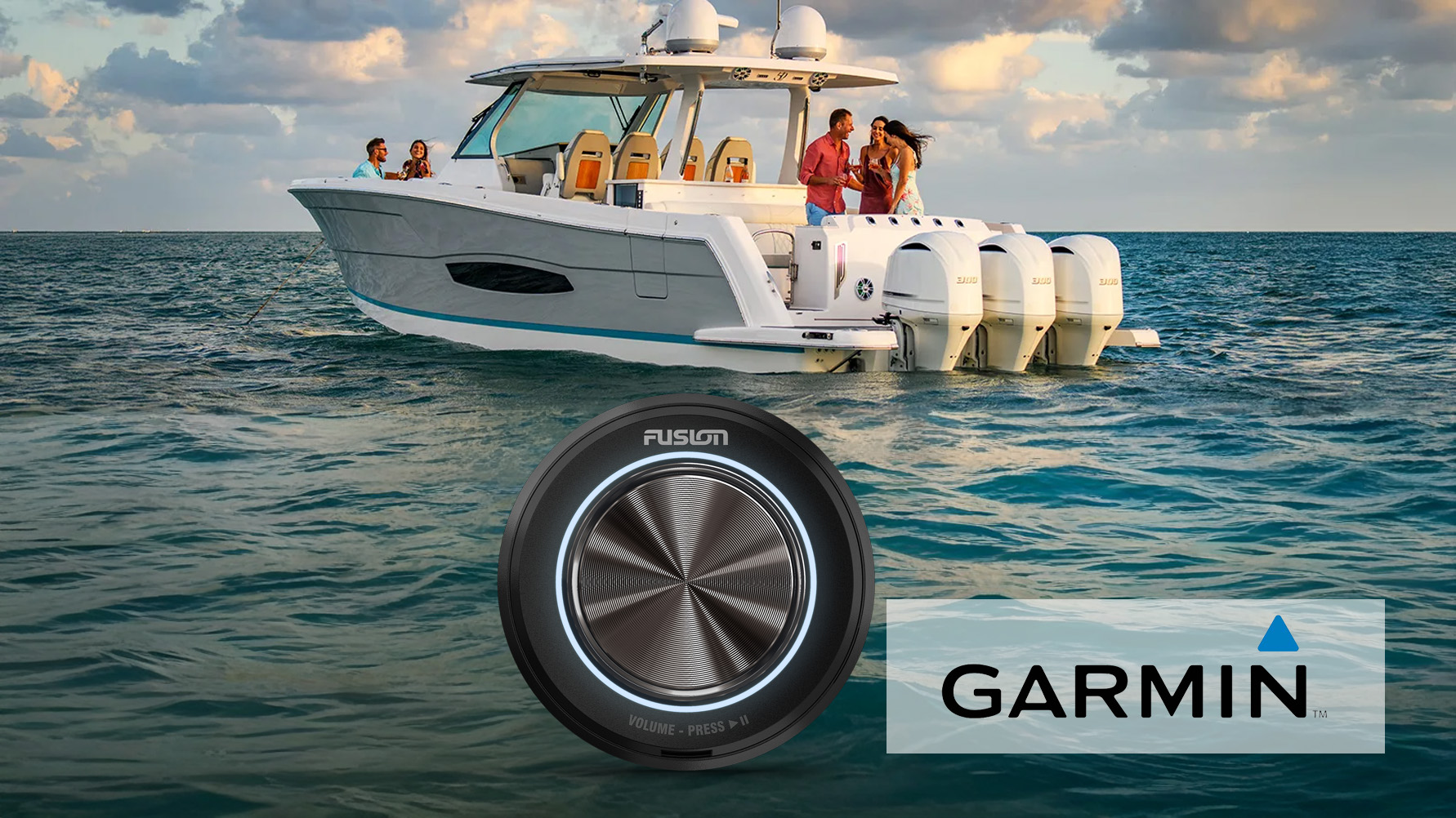 Fusion MS-NRX50 – Präzise Lautstärkeregelung für Ihr Marineradio