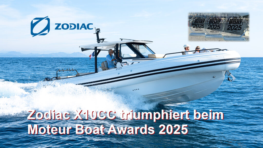 Zodiac X10CC schreibt Geschichte – Dreifachsieg in Cannes
