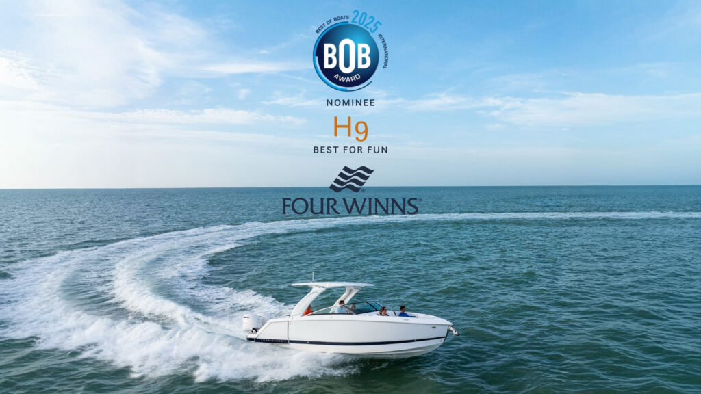 Four Winns H9 für den Best of Boats Award 2025 nominiert