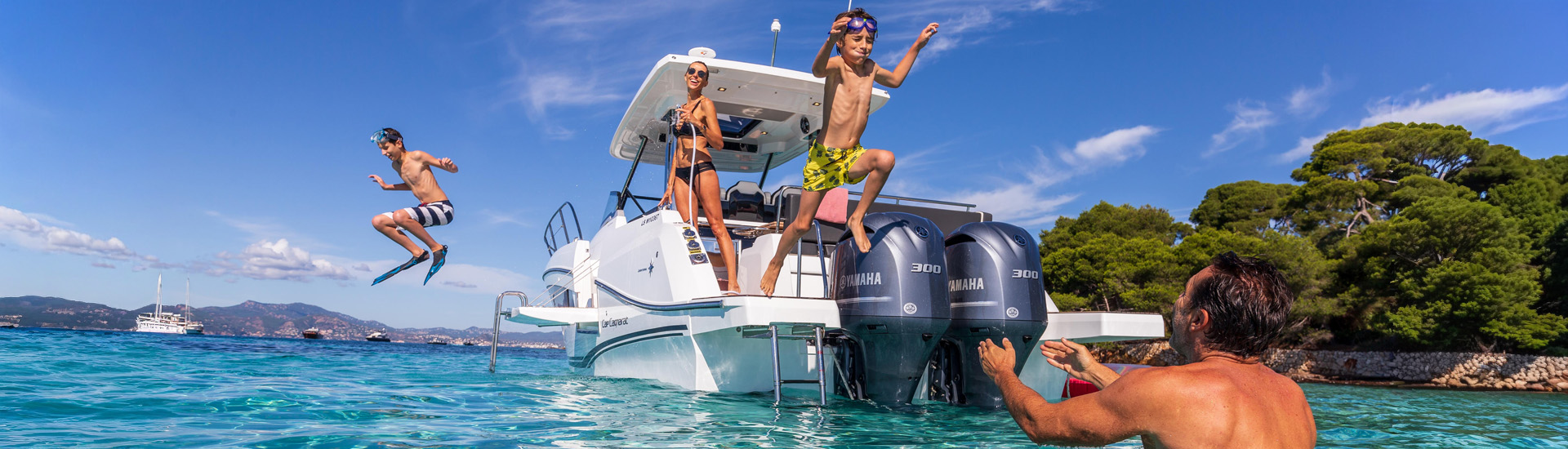 JEANNEAU MOTORBOOTE IMAGE EXTERIOR LIFESTYLE BILD 001