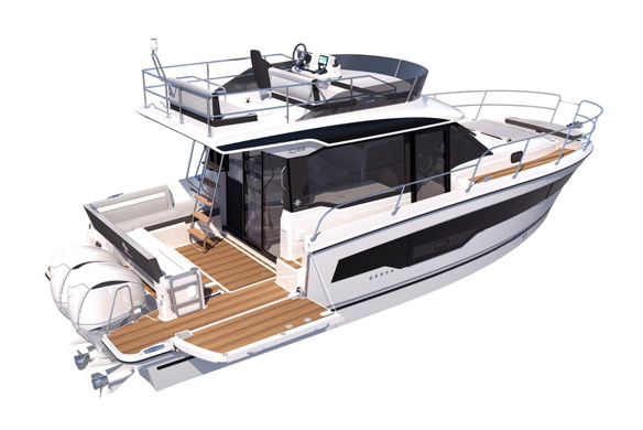 Merry Fisher 1095 Fly Serie2 – Finalist der Motor Boat Awards bild 01