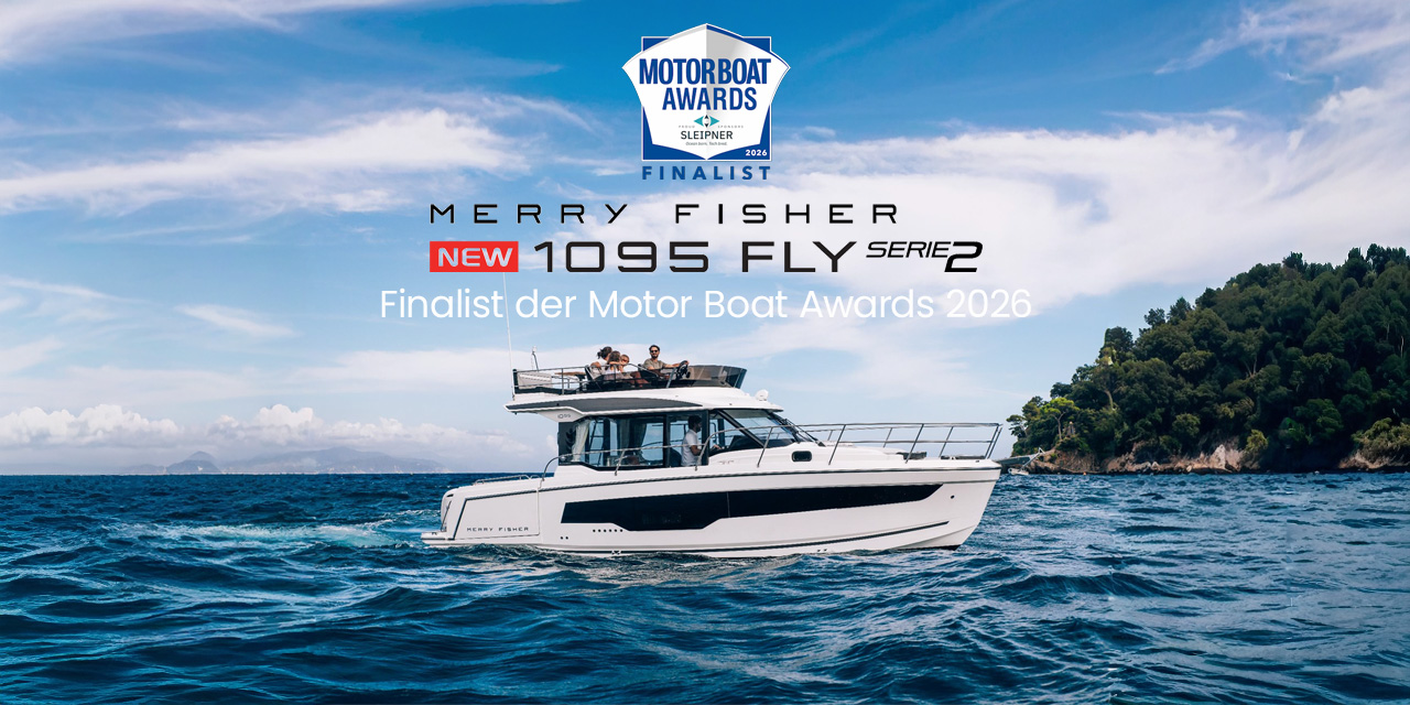 Merry Fisher 1095 Fly Serie2 – Finalist der Motor Boat Awards 2026