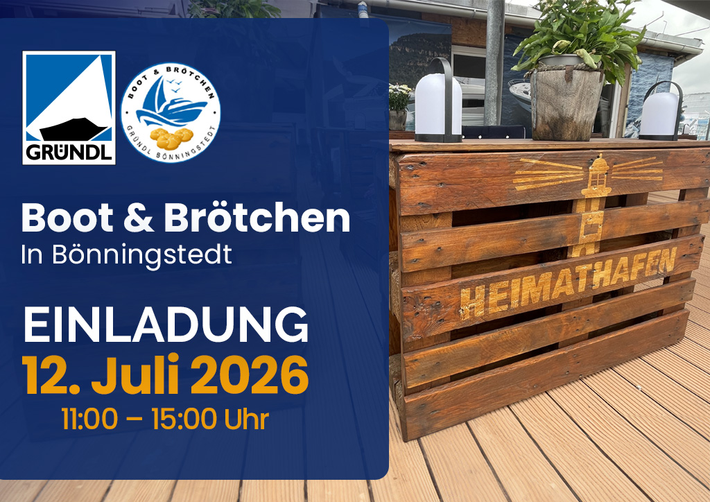 Boot & Brötchen bei GRÜNDL in Hamburg in Bönningstedt – 12. Juli 2026