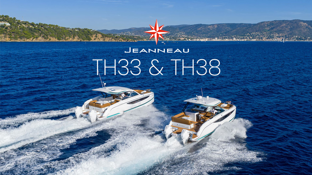 Jeanneau kündigt neue Motorkatamaran-Reihe TH33 & TH38 an