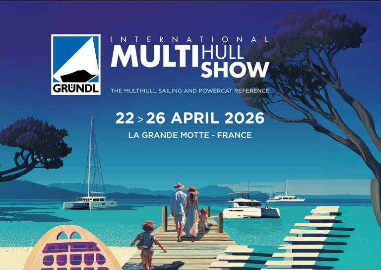 International MultiHull Show 2026 mit Gründl – 22. bis 26. April 2026