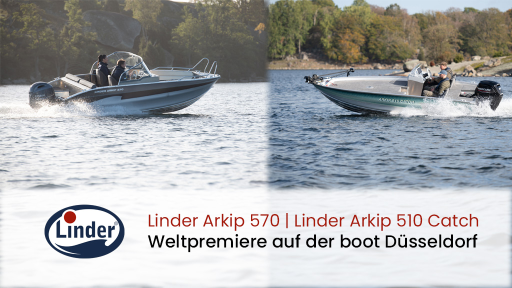 Linder feiert Weltpremieren auf der boot Düsseldorf 2026