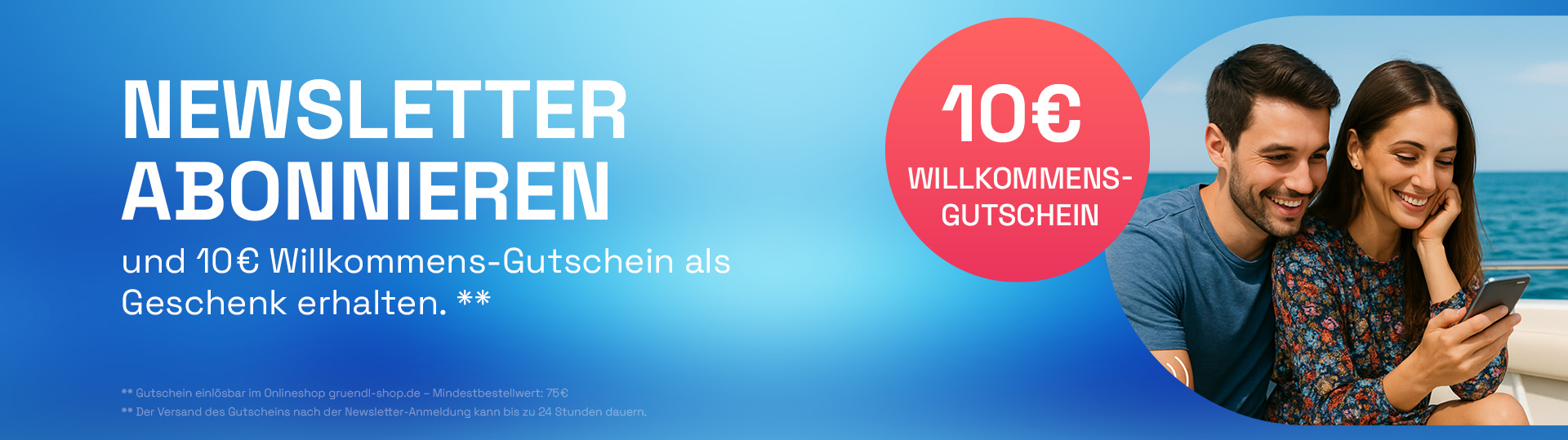 Newsletter abonnieren und 10 euro erhalten banner header 003