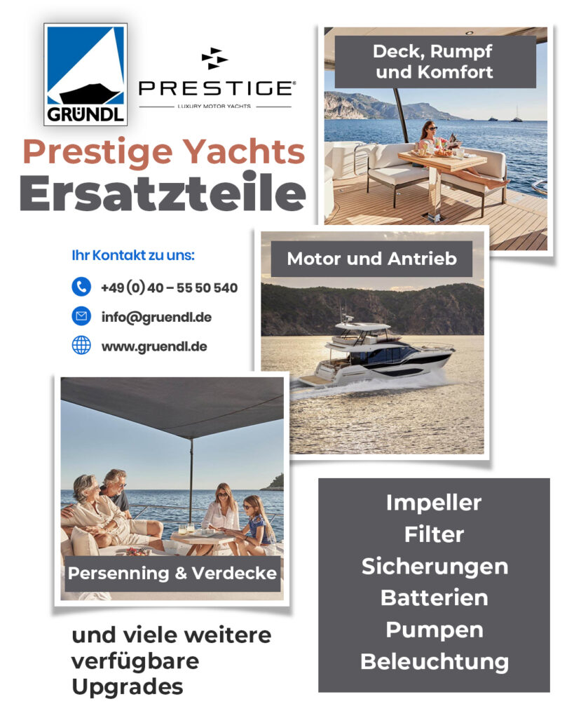 Prestige Yachts Ersatzteile social post 00