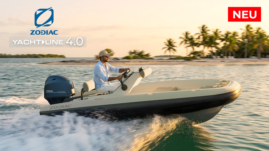 Zodiac Yachtline 4.0: Neuer Premium-Tender mit bis zu 50 PS