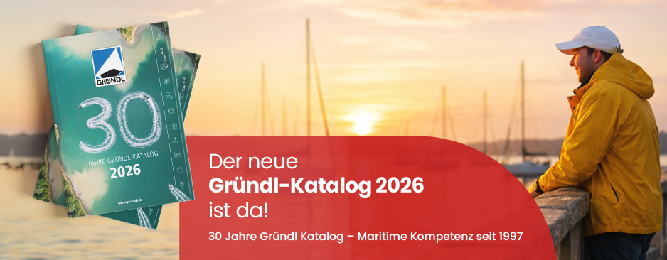 30 Jahre Gründl Katalog – Maritime Kompetenz seit 1997