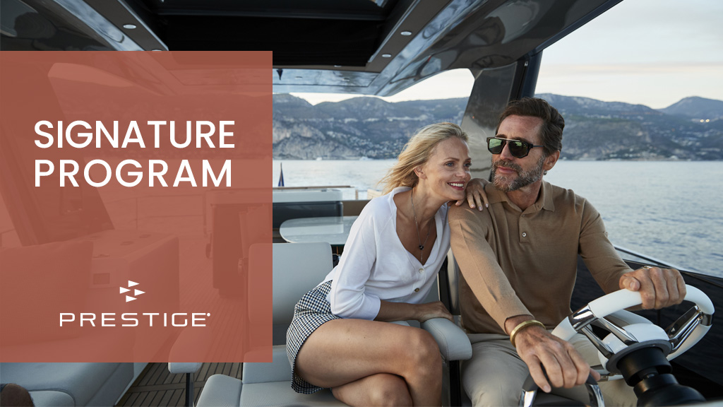 PRESTIGE Signature Program – Exklusiver Yacht-Service bei GRÜNDL Bootsimport