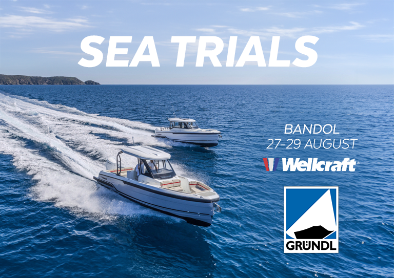 Wellcraft Exclusive Sea Trials in Bandol mit GRÜNDL – 27. bis 29. August 2026