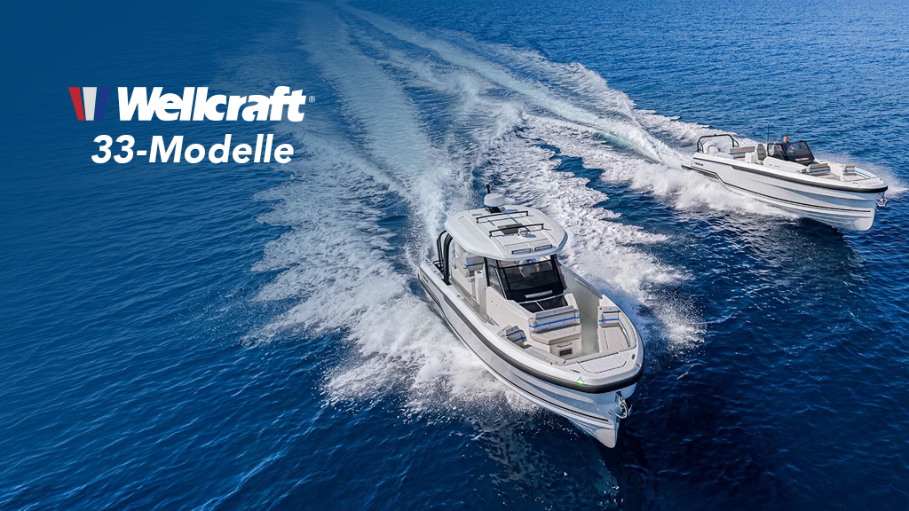 Wellcraft präsentiert die neuen 33-Modelle
