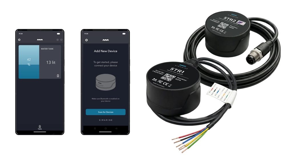 simarine radar tankgeber str2 nmea 2000 bluetooth bild 002