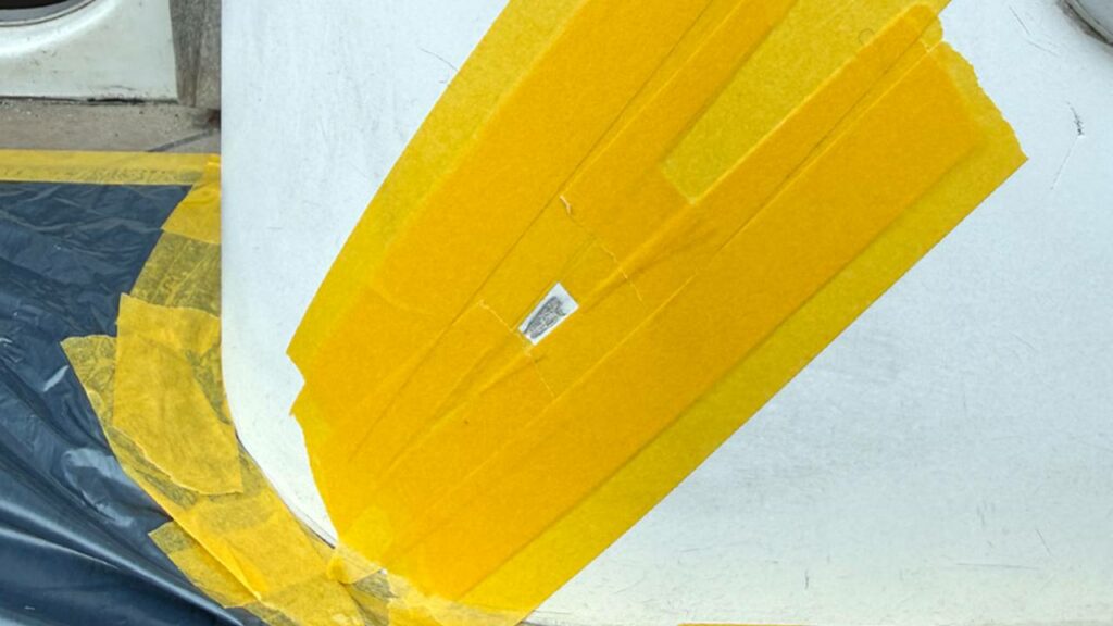 gelcoat reparieren kratzer schrammen ausbessern bild 002