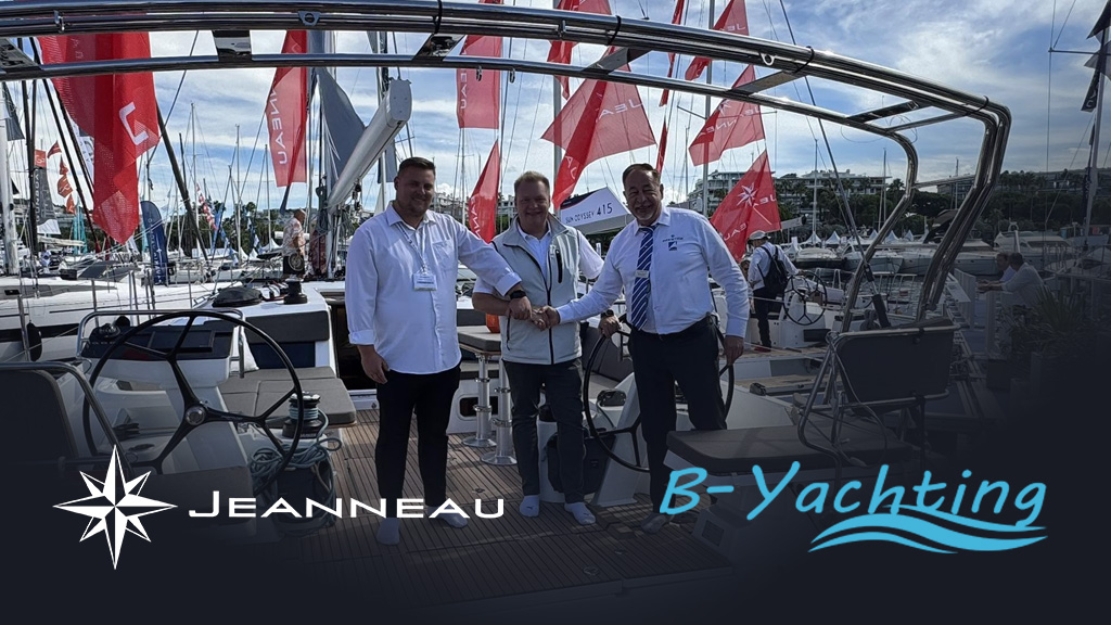 GRÜNDL Bootsimport begrüßt B-Yachting als neuen Jeanneau-Vertragshändler