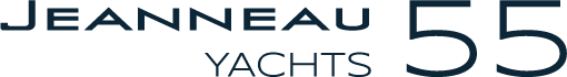 JEANNEAU YACHT 55 LOGO BLACK