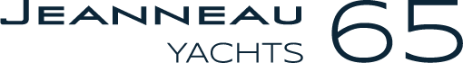 JEANNEAU YACHT 65 LOGO BLACK