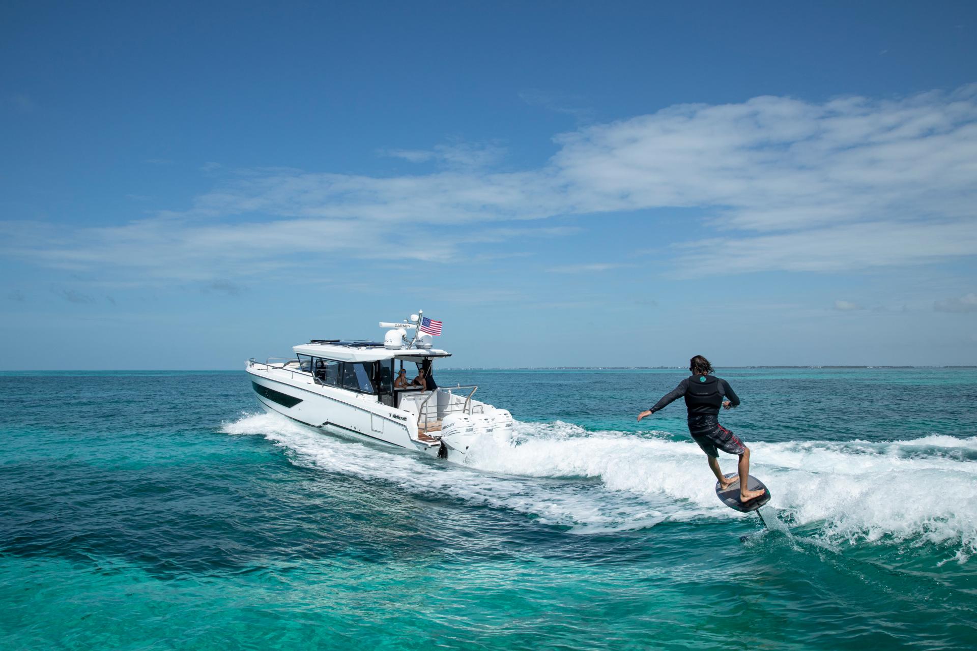 WELLCRAFT 38 EXPLORER IMG EXT LIFESTYLE FOIL BOARD ISLAMORADA